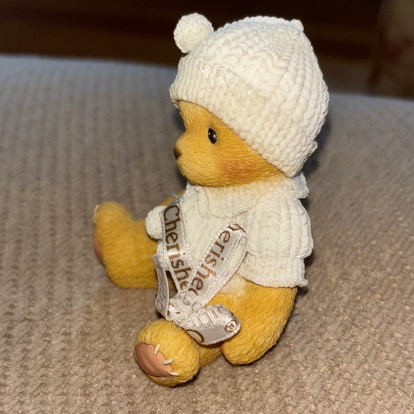 Christmas Decor Cherished Teddies Bianca Figurine - Picture 3 of 8